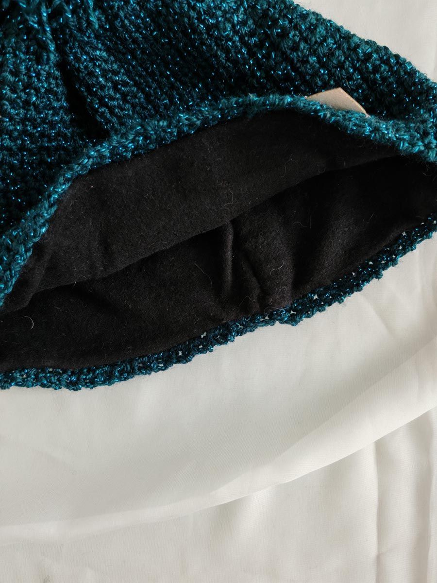 Crochet Beanie – Blue