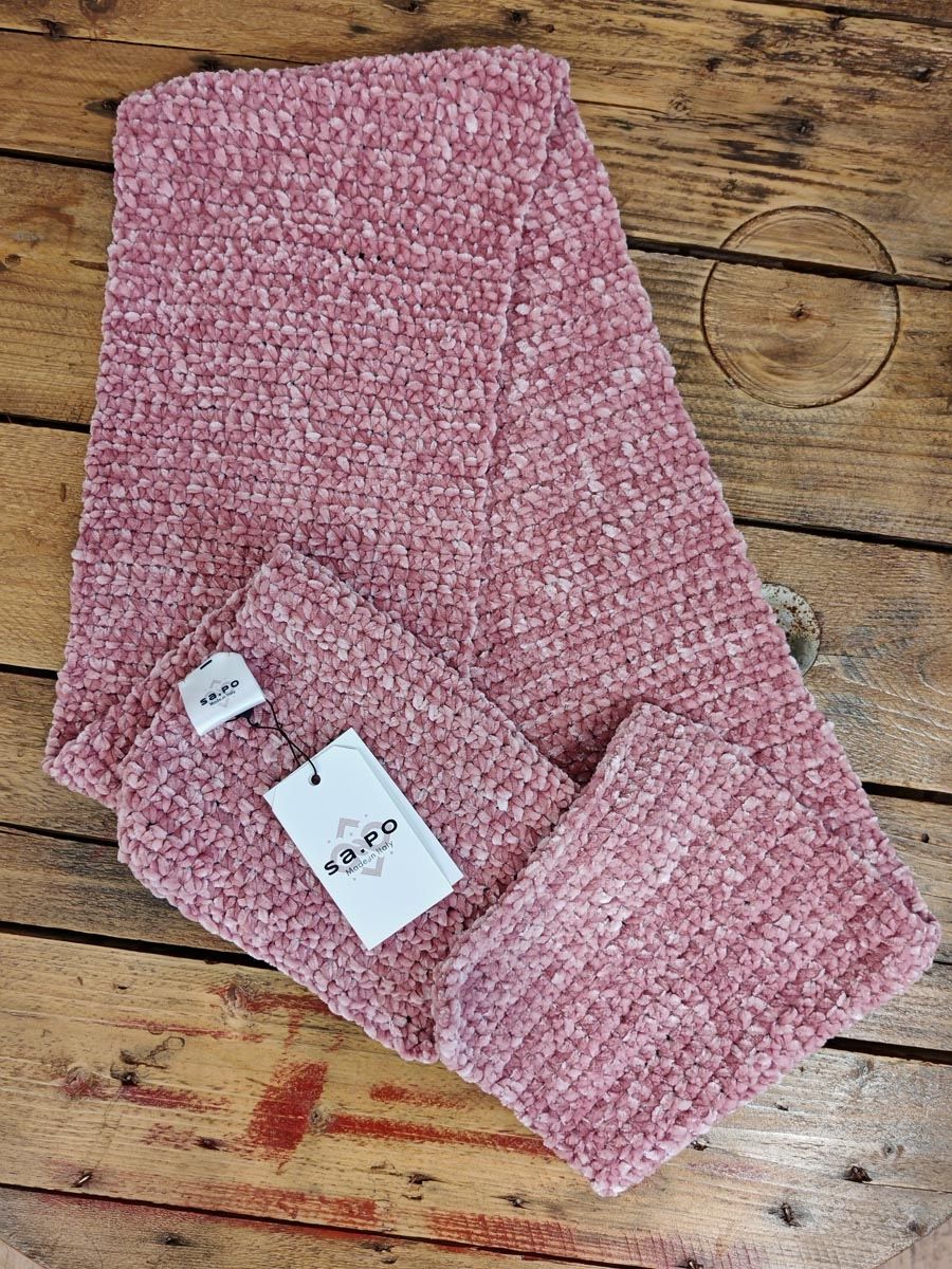100% Cashmere Scarf – Antique Pink