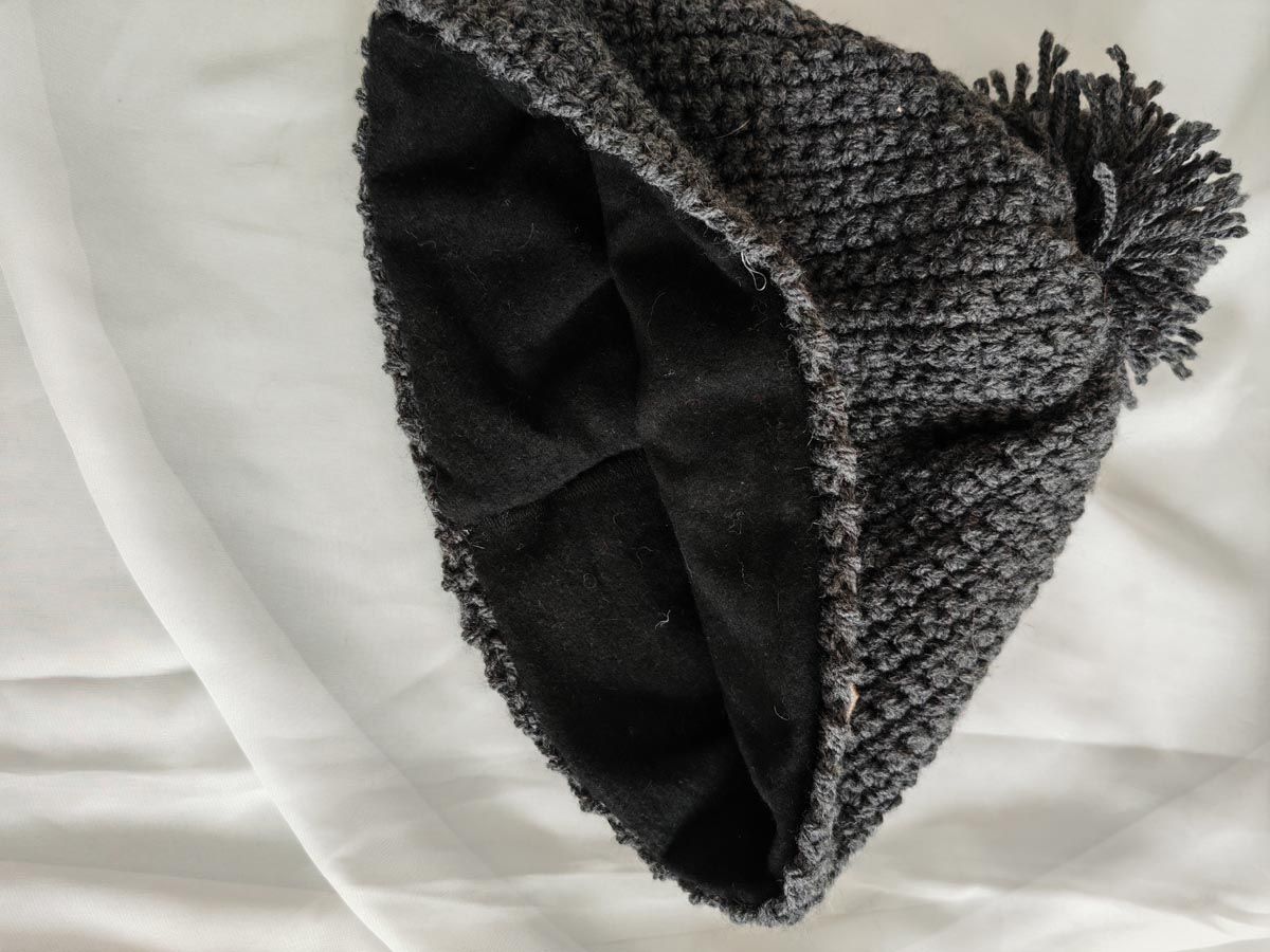 Crochet Beanie – Grey