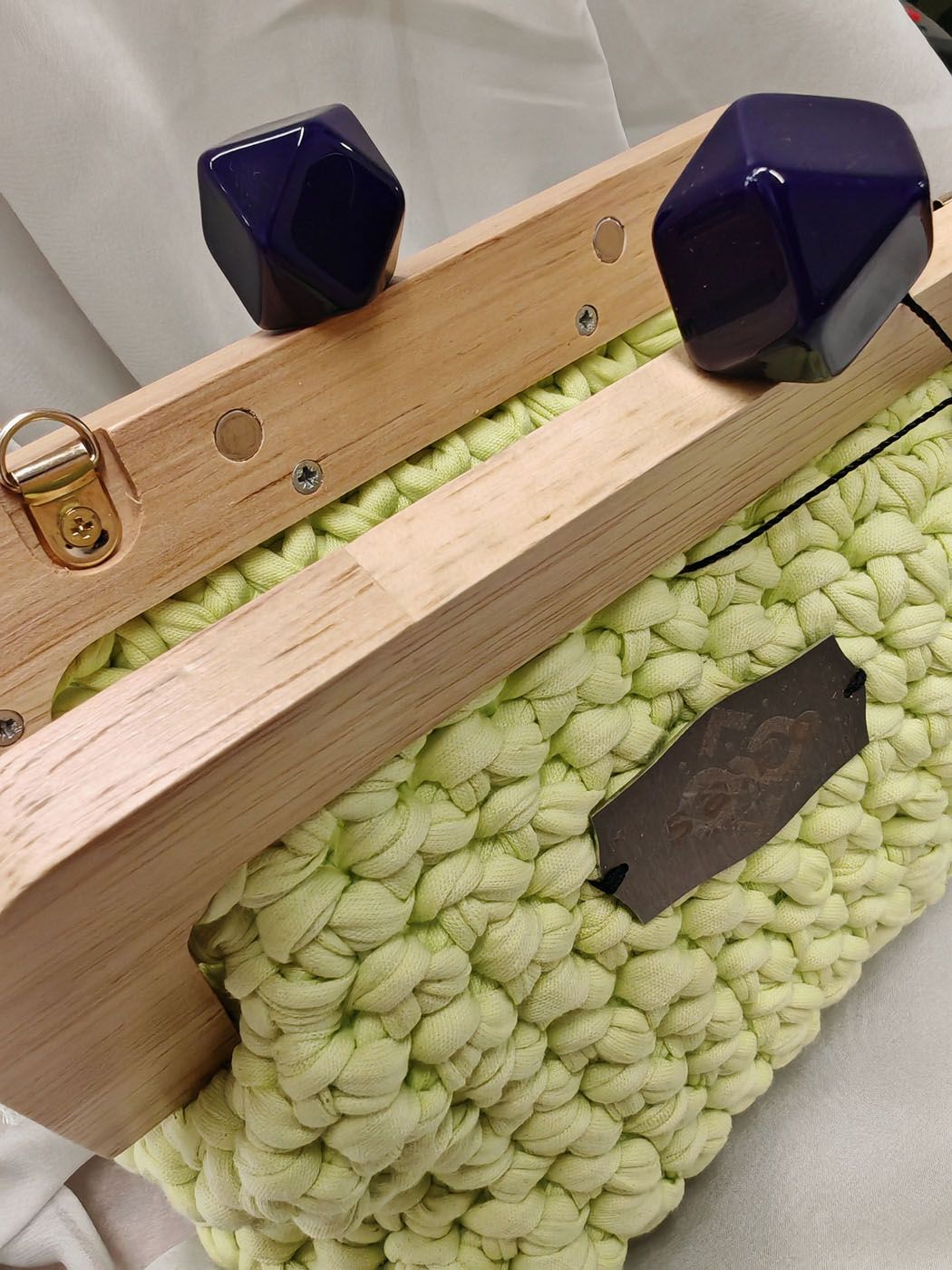 Crochet Bag Lime