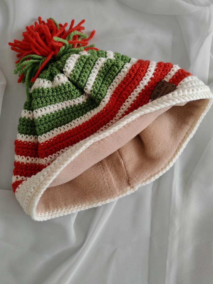 Crochet Beanie – Striped